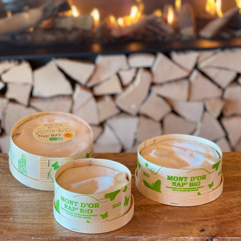 1 carton de 6 Monts d’Or Bio MOYEN