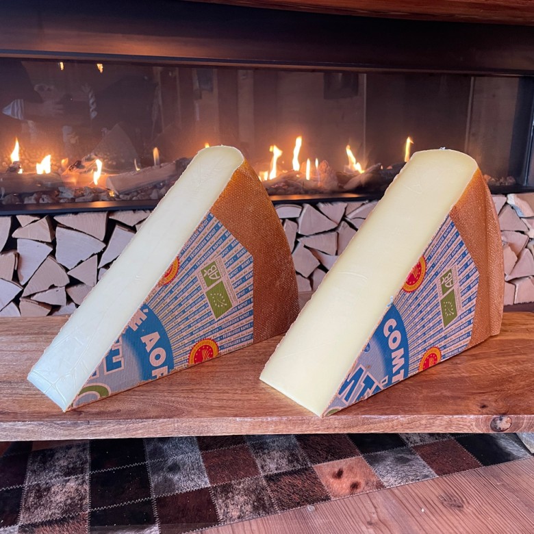 Comté BIO 6 mois - 2 x 1/8 de meule (1 carton)