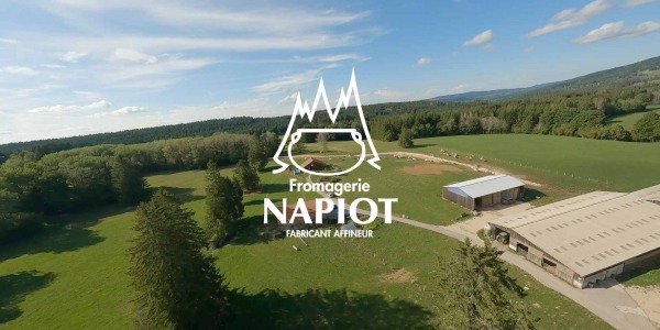 Drone Racer : la Fromagerie Napiot et le Relais du Terroir 
